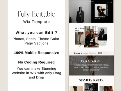 Studio Aure Wix Studio Website Template