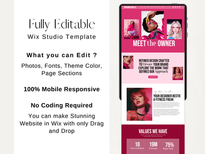 Luxury Wix Studio Website Template