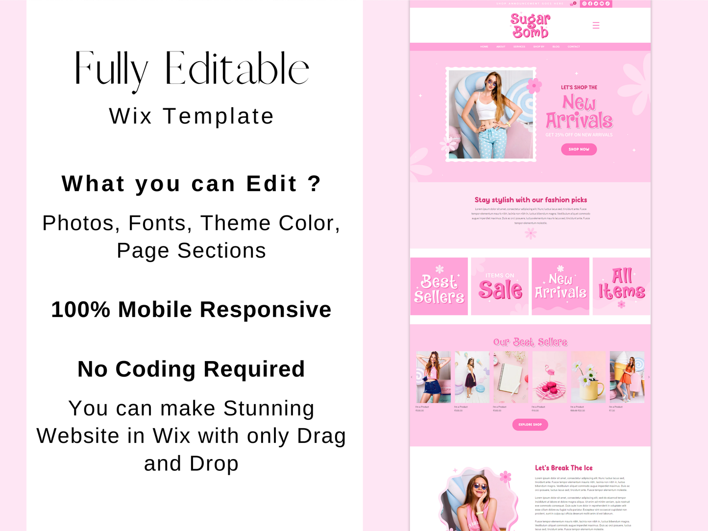 Wix Website Template - Advertfox