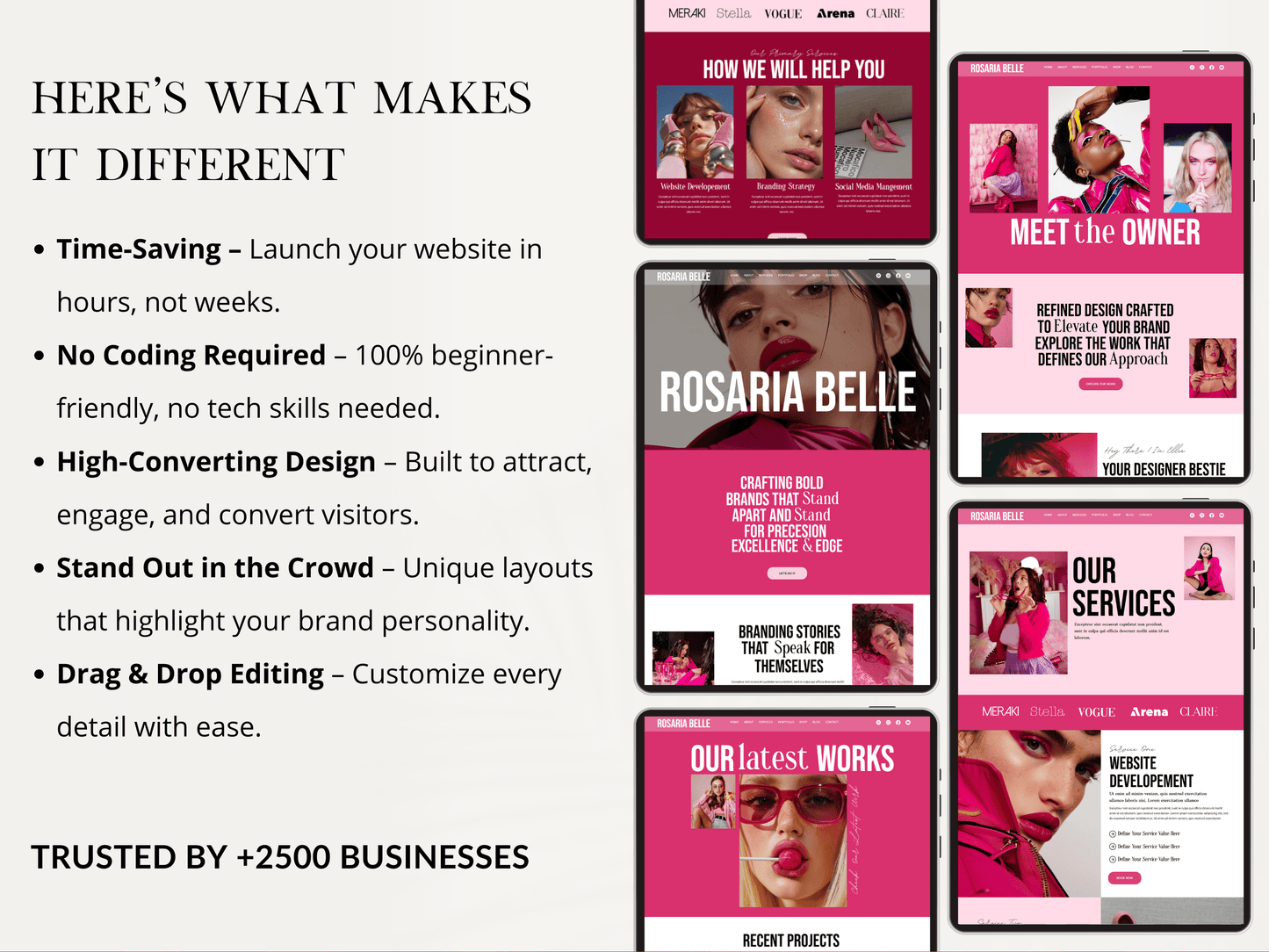 Luxury Wix Studio Website Template