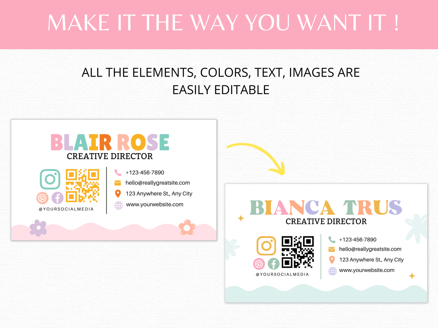 Business Card Template - Advertfox