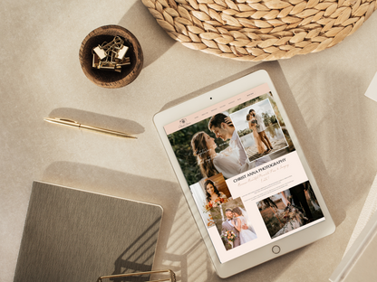 Wix Website for Wedding Photographer - Advertfox