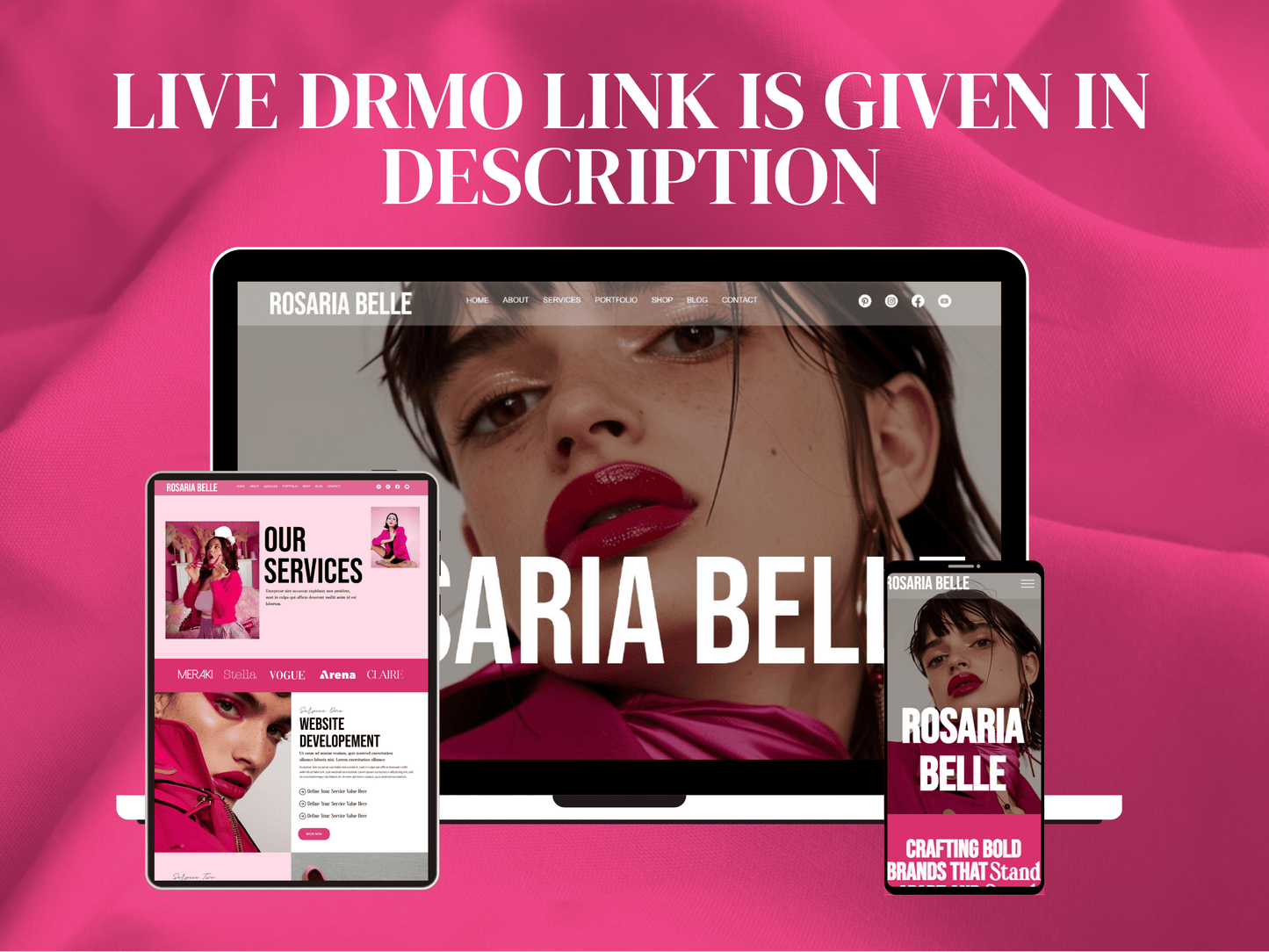 Luxury Wix Studio Website Template