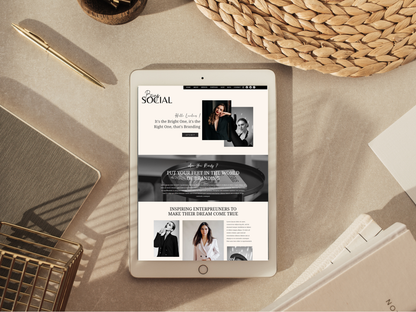 Wix Website Template - Advertfox