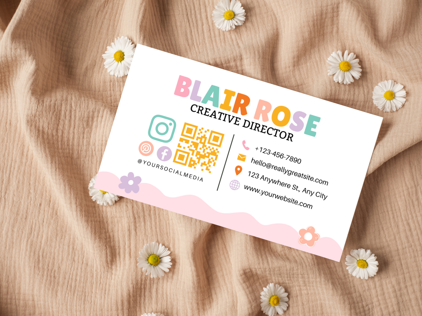 Business Card Template - Advertfox