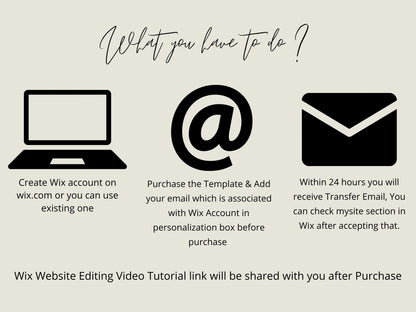 Modern Wix Website Template for Coaches & Podcaster - Advertfox