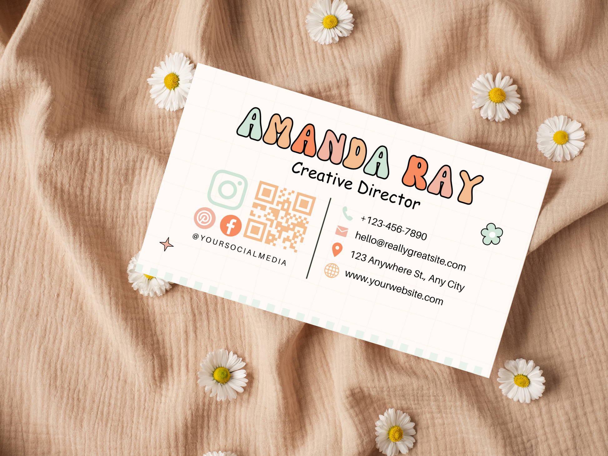 Business Card Template - Advertfox