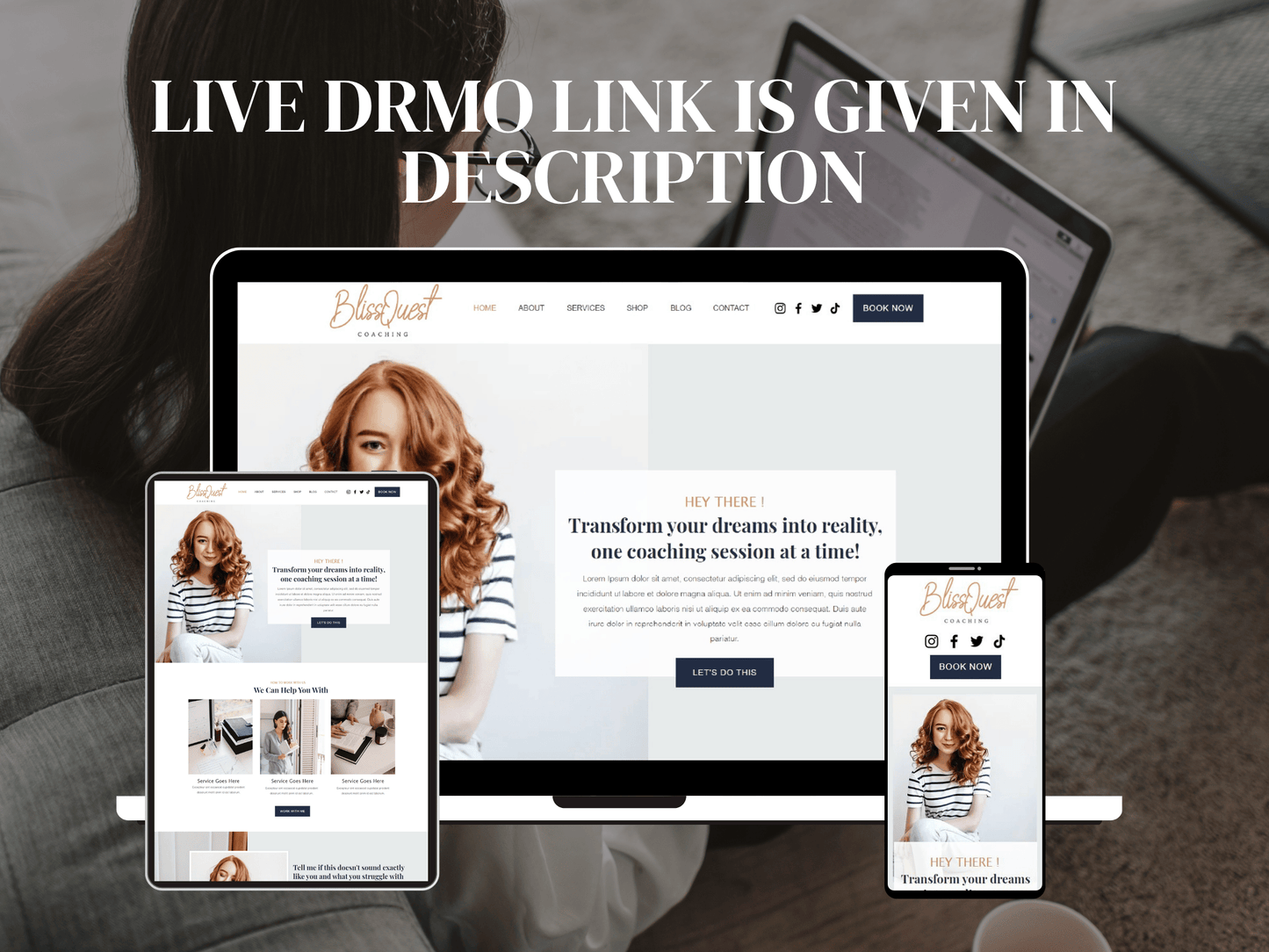 Wix Template For Coaches & Service Agency - Advertfox