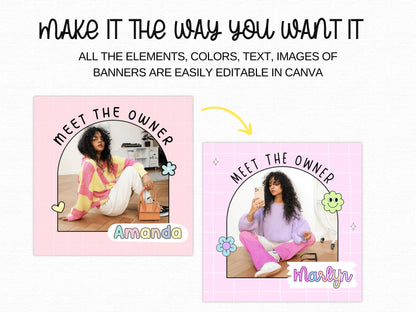 Pastel Instagram Template Bundle - Advertfox