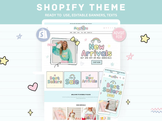 Pastel Shopify Theme - Advertfox