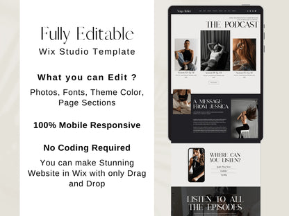 Premium Wix Studio Website Template for Creative Agency - Advertfox