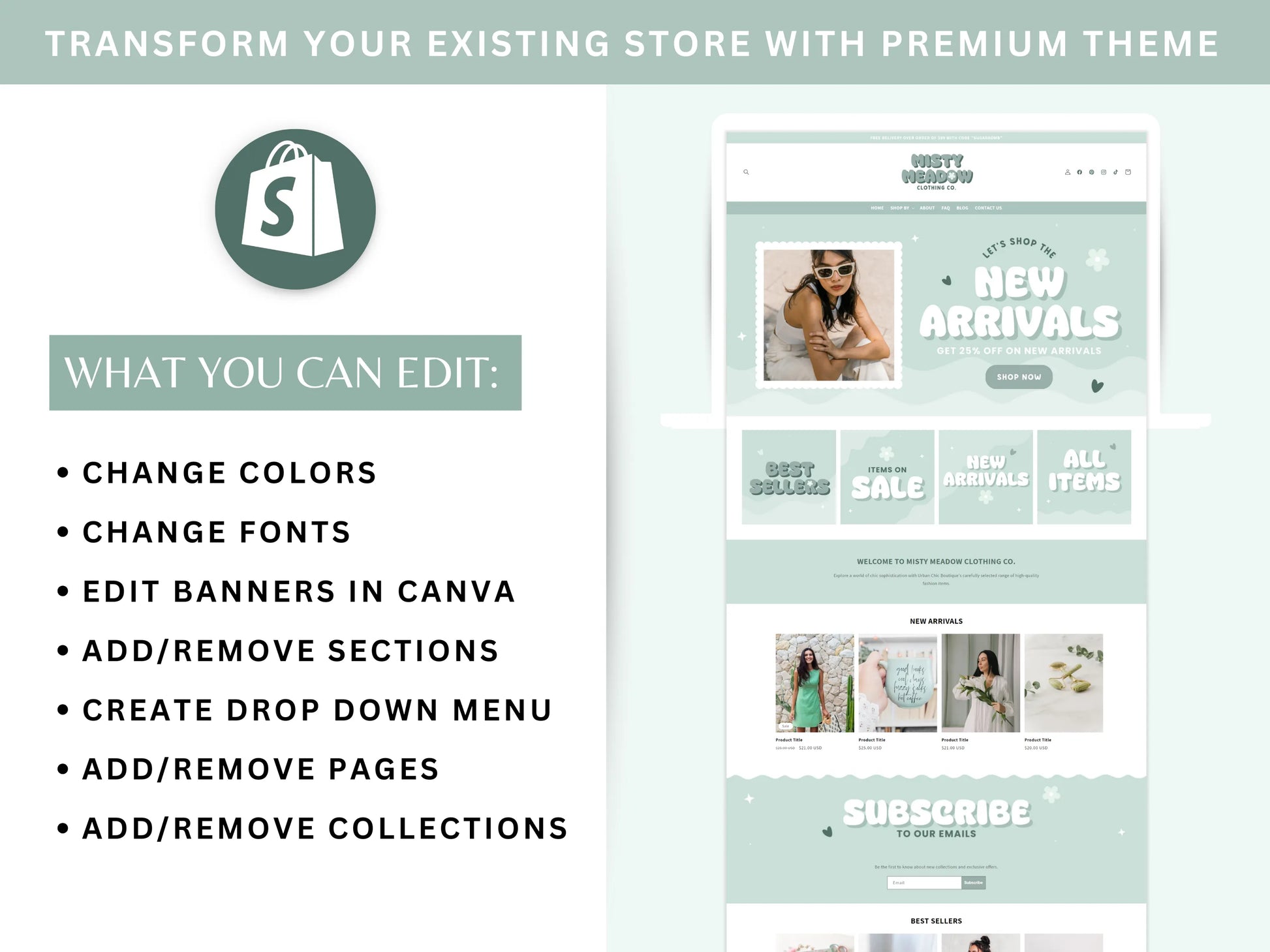 Pastel Shopify Theme - Advertfox