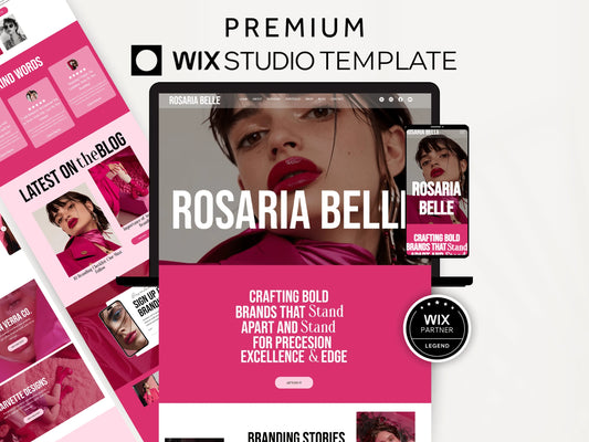 Luxury Wix Studio Website Template for Service Businesses - Advertfox