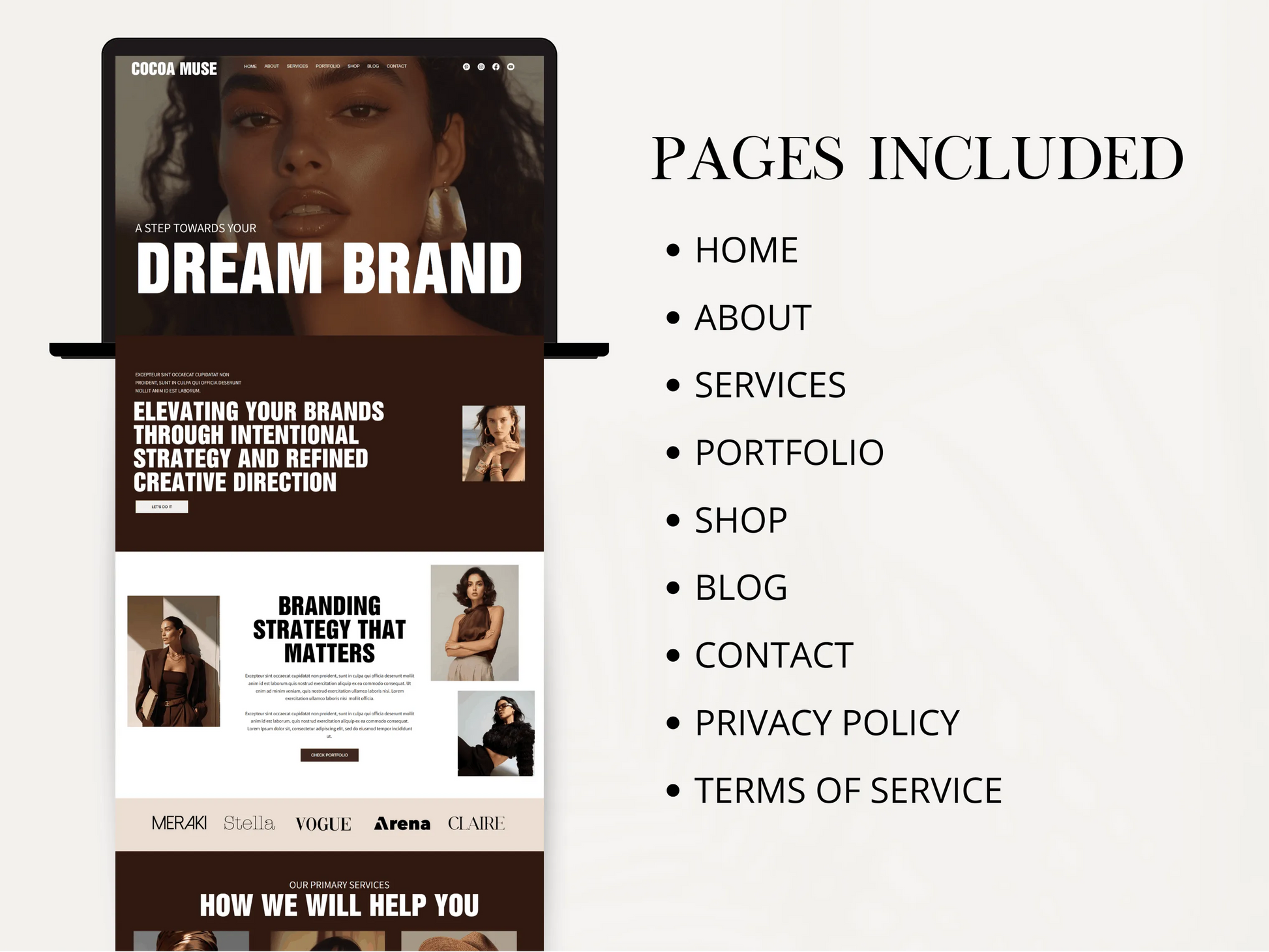 Premium Wix Studio Website Templates for Modern Brands - Advertfox