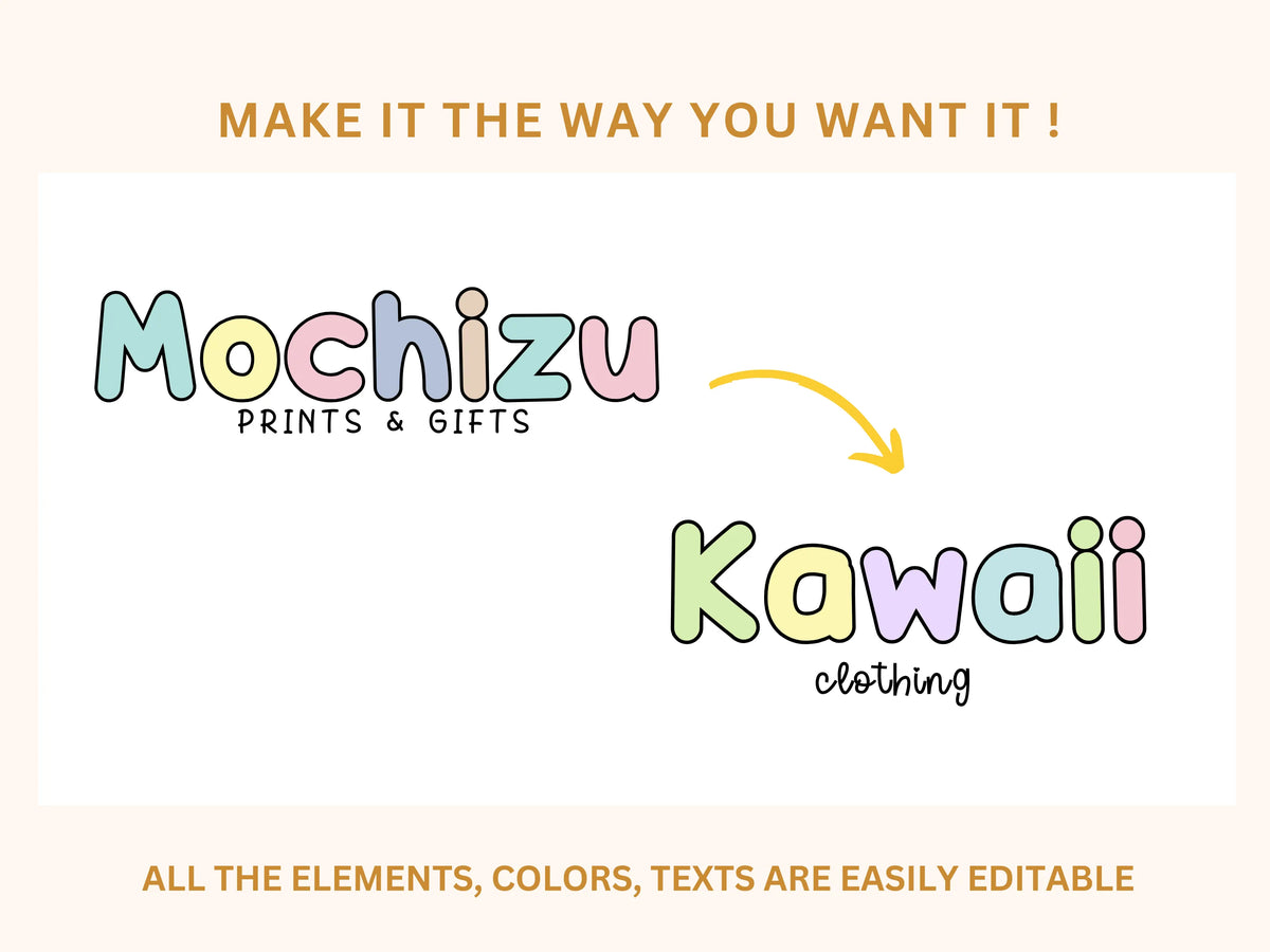 Pastel Logo Template - Advertfox