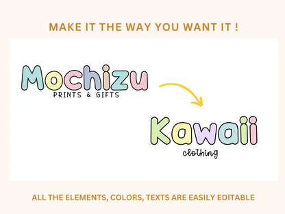 Pastel Logo Template - Advertfox