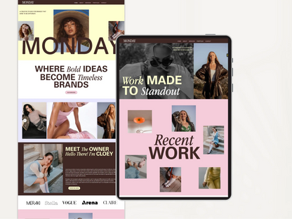 Wix Studio Website Template for Creative Agency