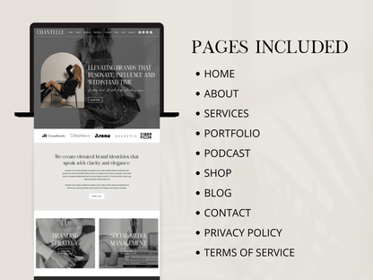 Life Coach Wix Website Template