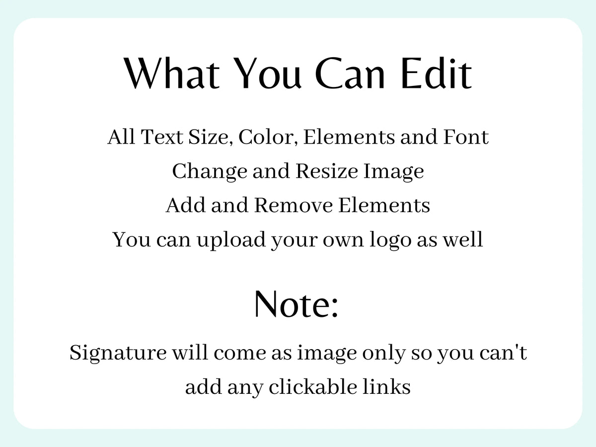Pastel Email Signature Template - Advertfox