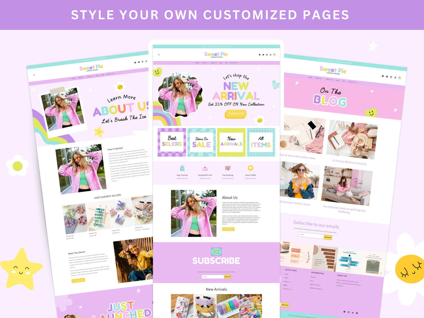 Purple Shopify Theme - Advertfox