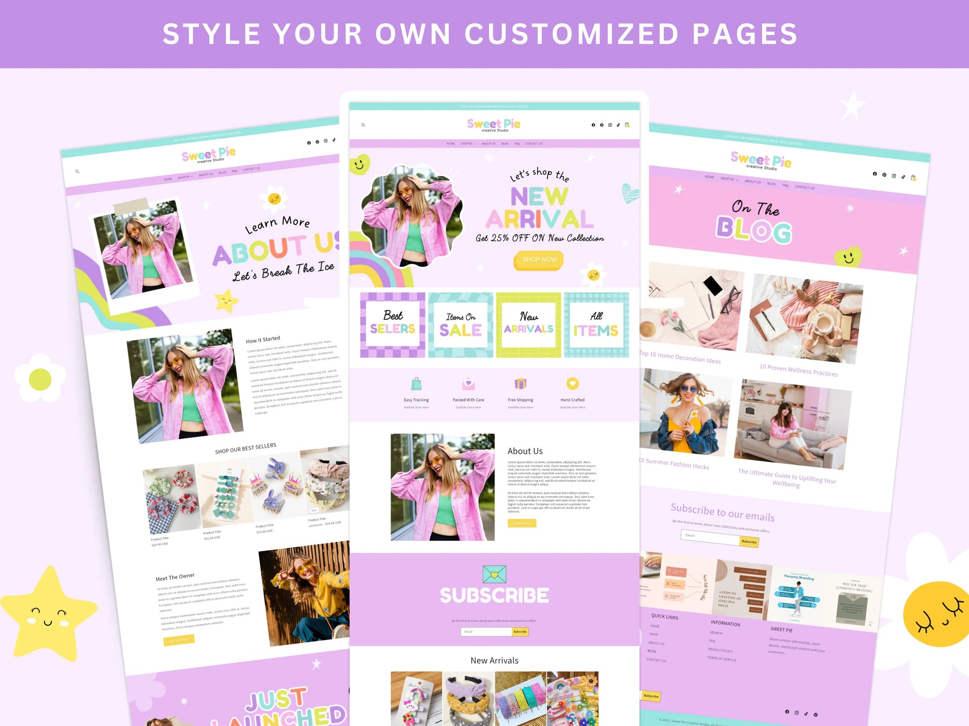 Purple Shopify Theme - Advertfox