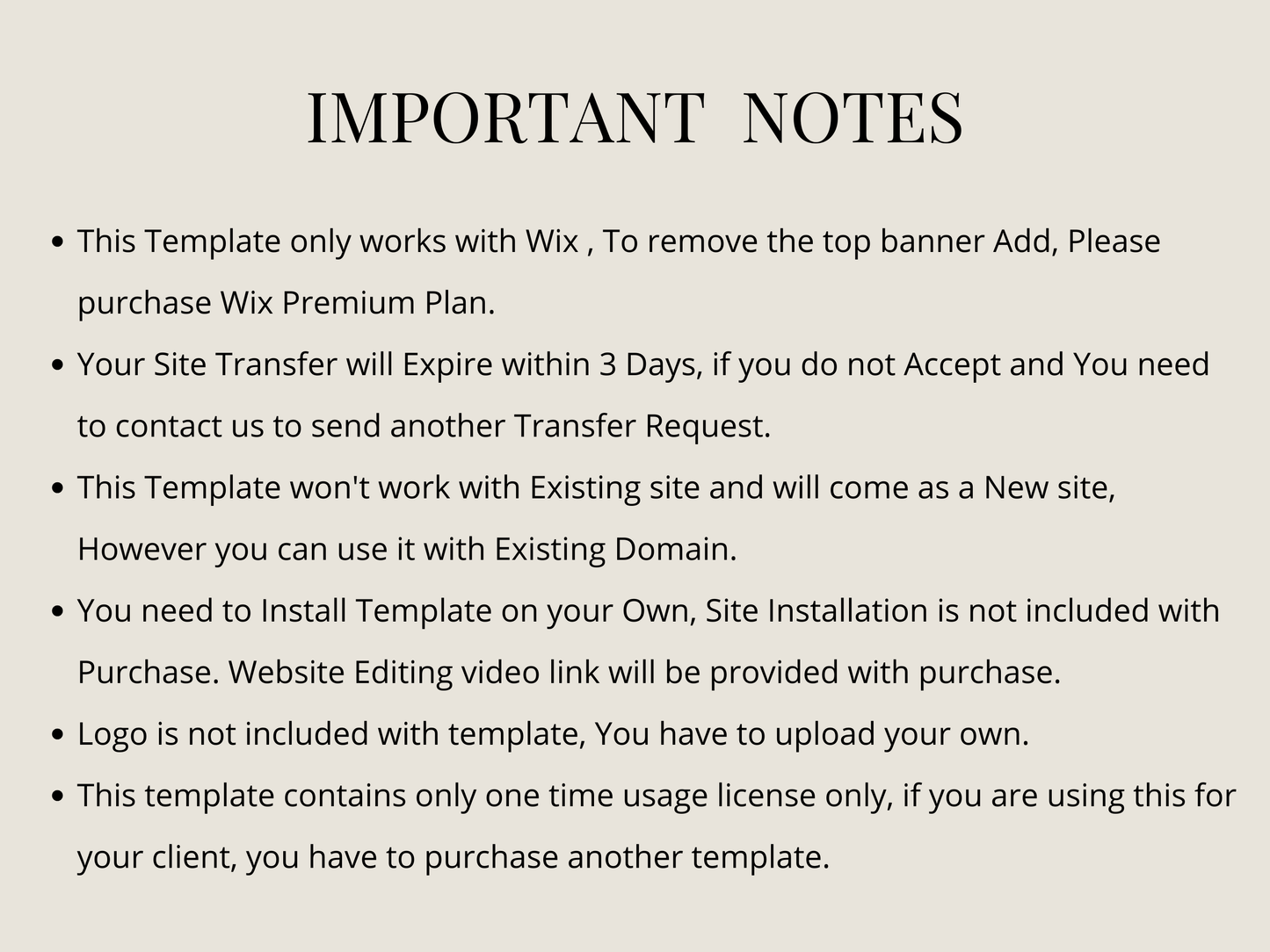 Bold Wix Website Template - Advertfox
