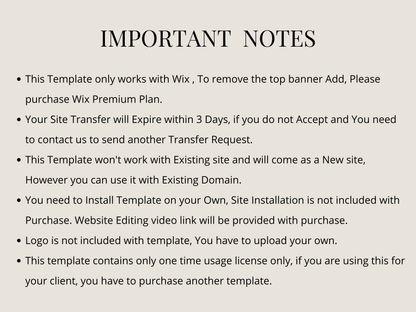 Bold Wix Website Template - Advertfox