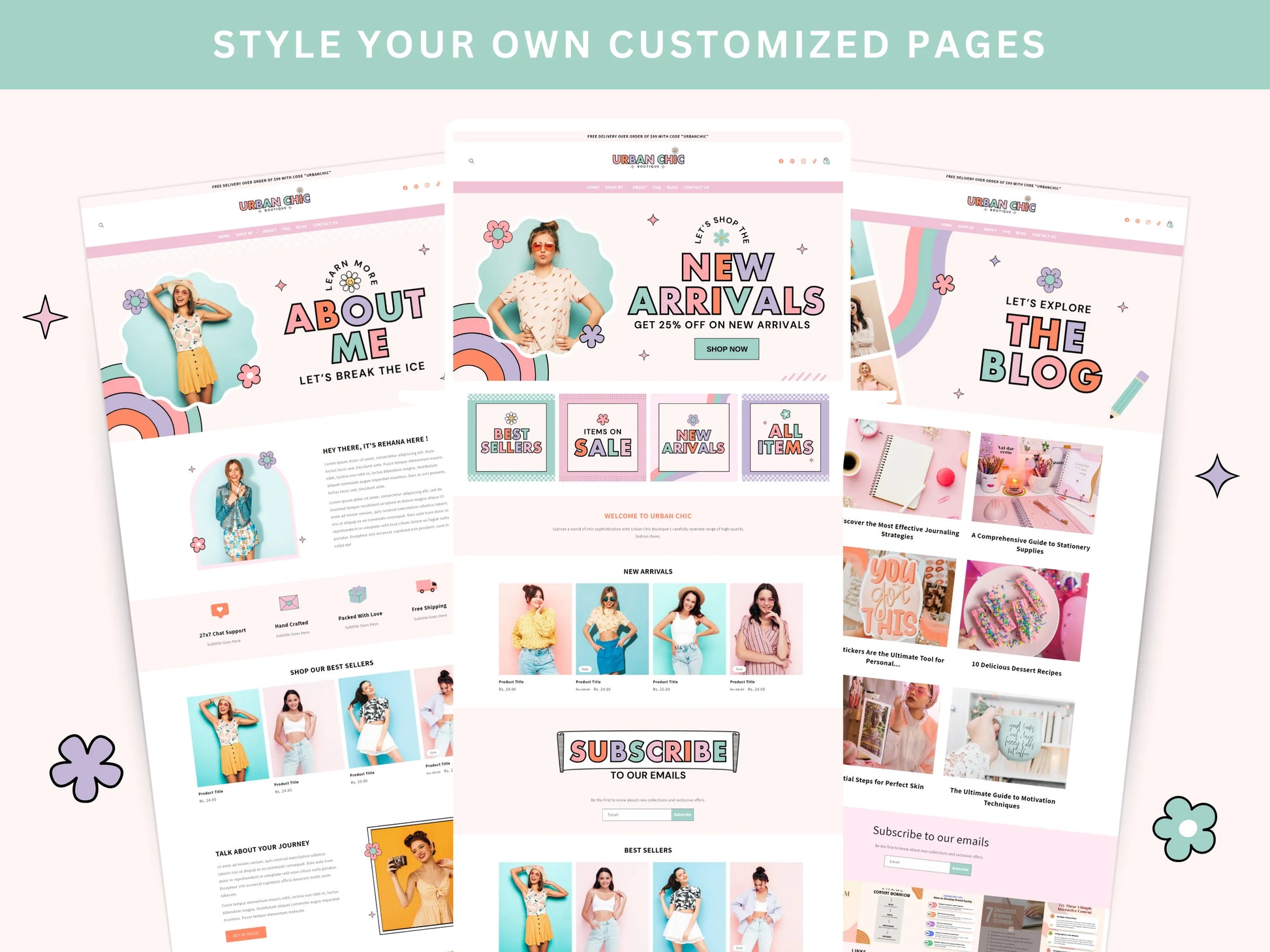 Groovy Shopify Theme for Boutique - Advertfox