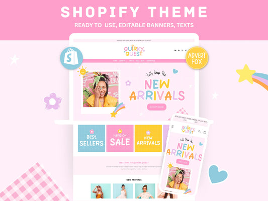 Colorful Shopify Theme - Advertfox