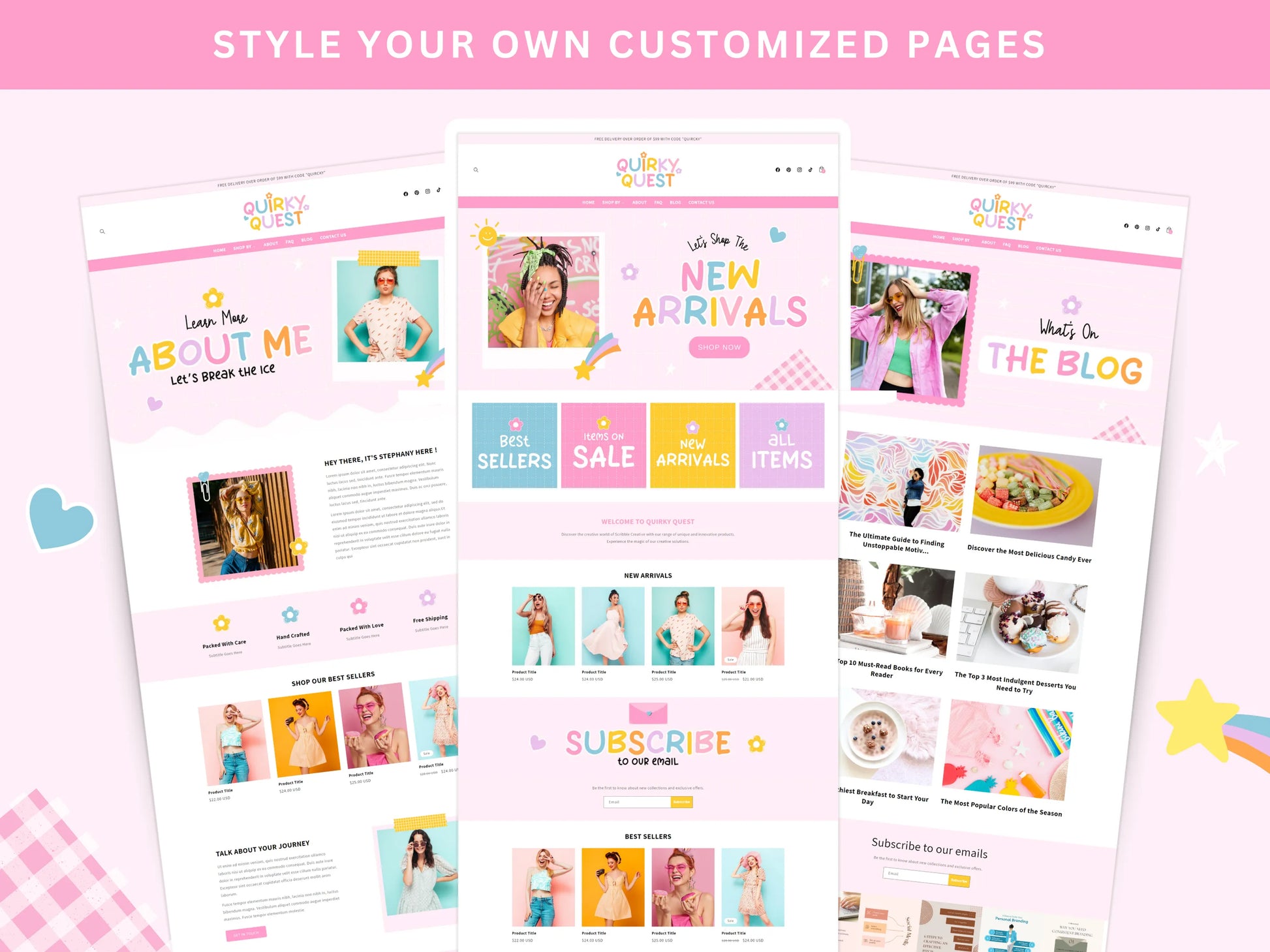 Colorful Shopify Theme - Advertfox