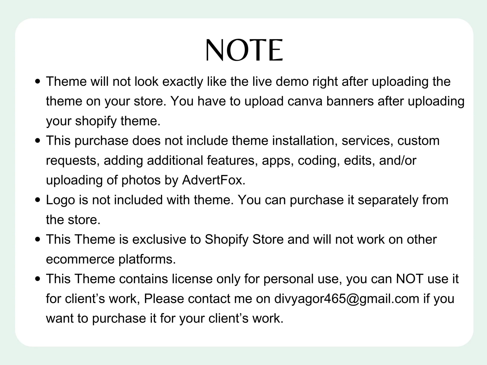 Pastel Shopify Theme - Advertfox