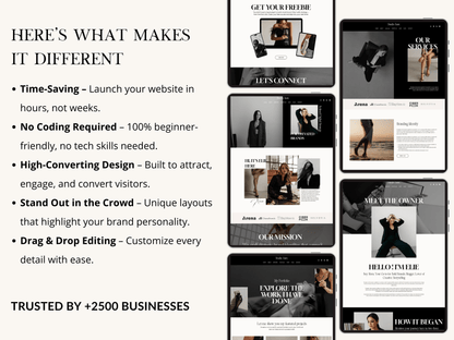 Elegant Wix Studio Website Template