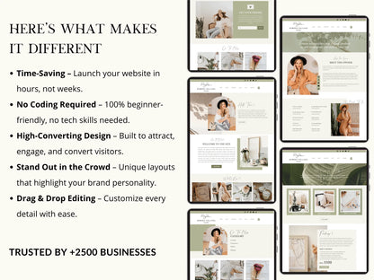 Elegant Wix Website Template For Coaches & Creative Agengency - Advertfox