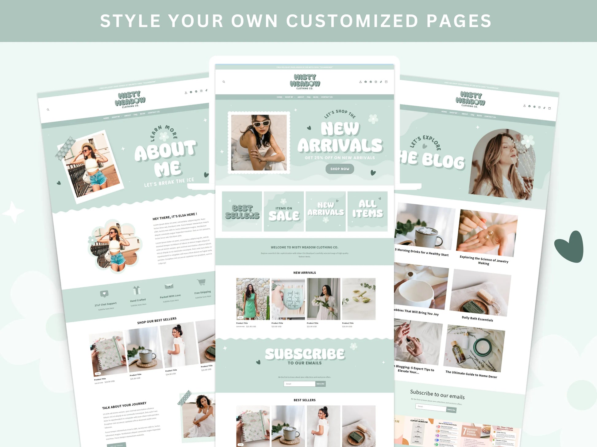 Pastel Shopify Theme - Advertfox
