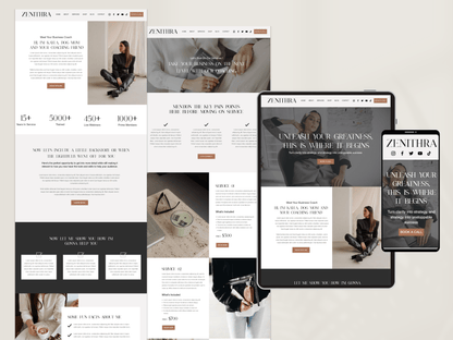 Coaching Wix Website Template