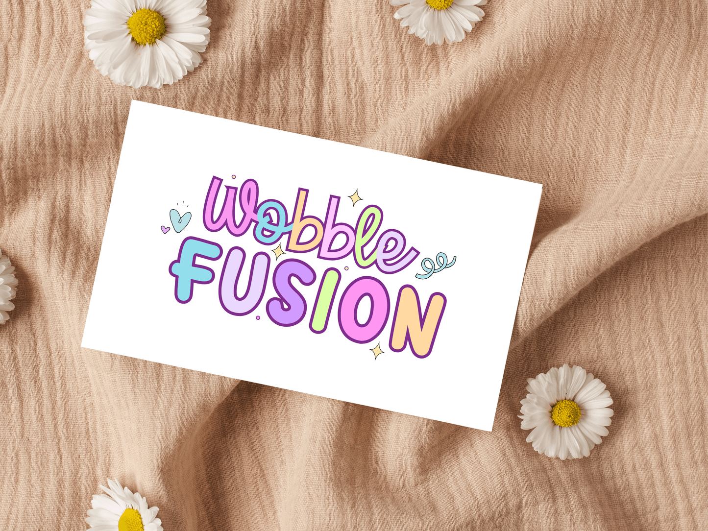 Wobble Fusion Logo Template