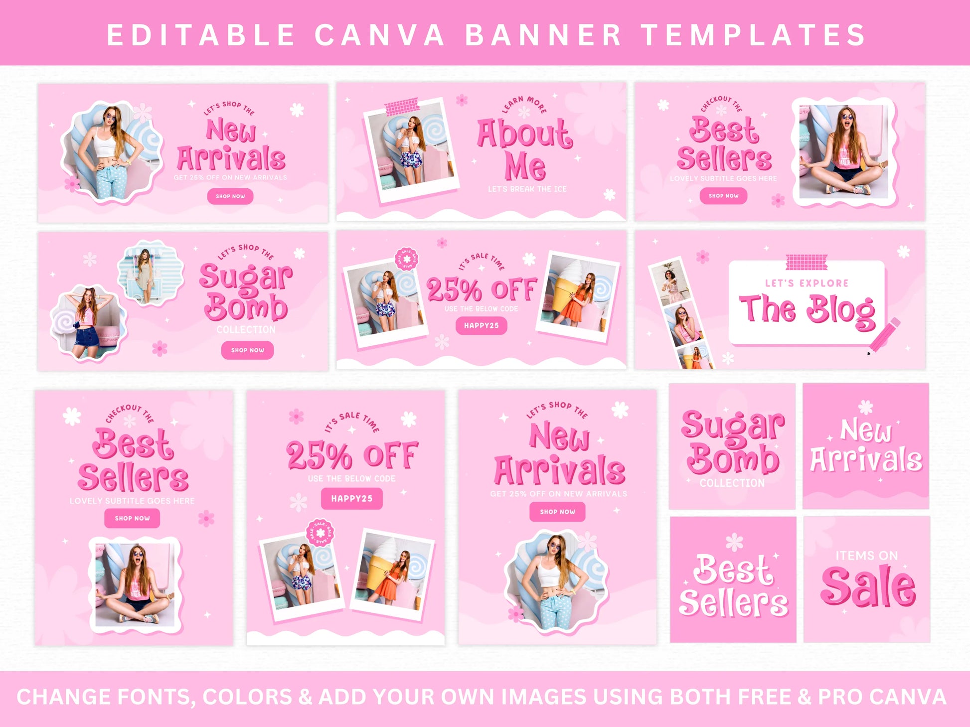 Pink Shopify Theme - Advertfox