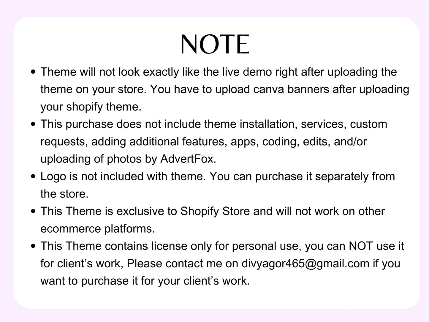Purple Shopify Theme - Advertfox
