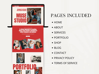 Wix Studio Website Template for Coaches, Creatives - Advertfox