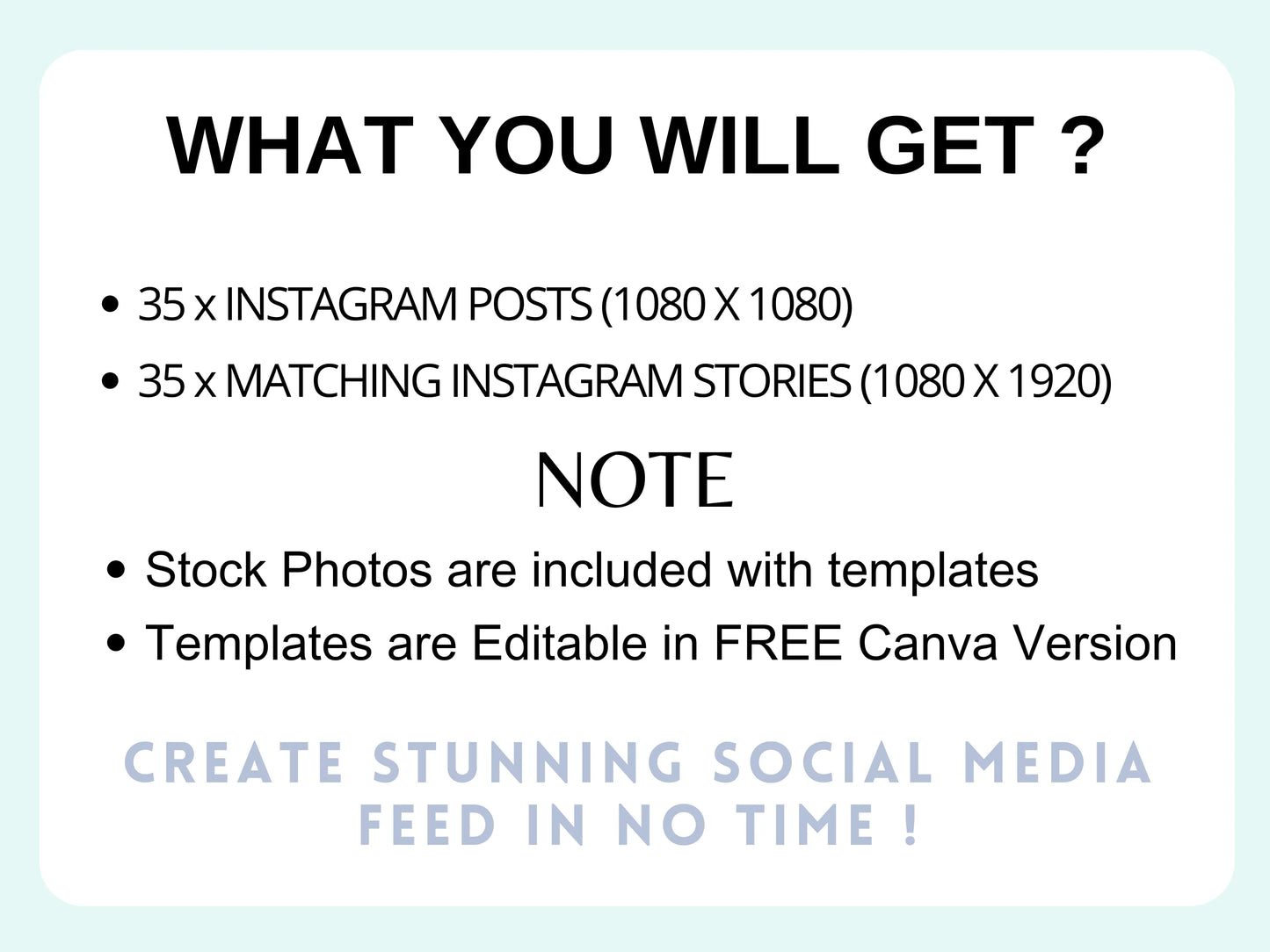 Pastel Instagram Template Bundle - Advertfox