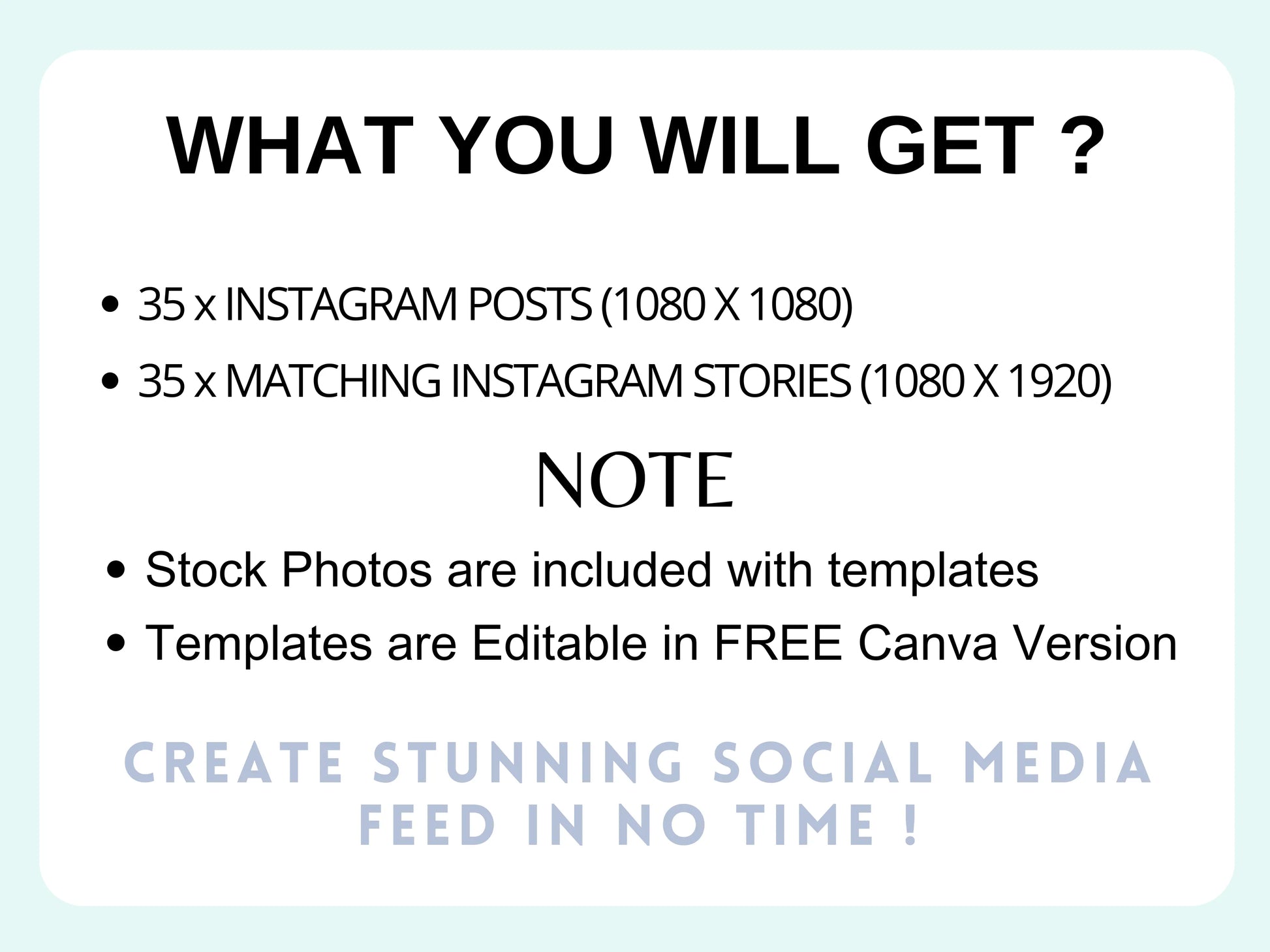 Pastel Instagram Template Bundle - Advertfox