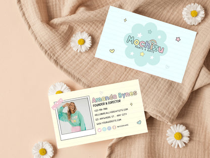 Pastel Business Card Template - Advertfox