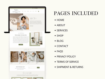 Elegant Wix Website Template For Coaches & Creative Agengency - Advertfox