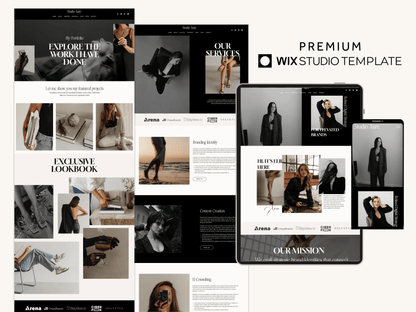 Elegant Wix Studio Website Template