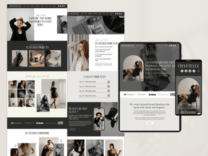Life Coach Wix Website Template