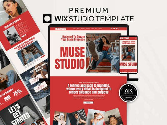 Wix Studio Website Template for Coaches, Creatives - Advertfox