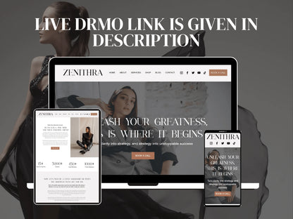 Modern Wix Website Template for Coaches & Agencies - Advertfox