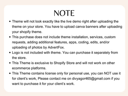 Boho Shopify Store Template - Advertfox