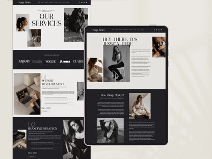 Premium Wix Studio Website Template for Creative Agency - Advertfox