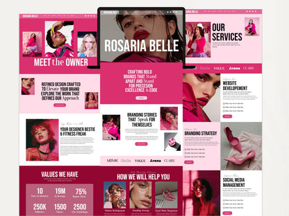 Luxury Wix Studio Website Template for Service Businesses - Advertfox